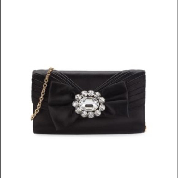 Dolce & Gabbana Bow Satin Clutch Evening Bag - Picture 8 of 11